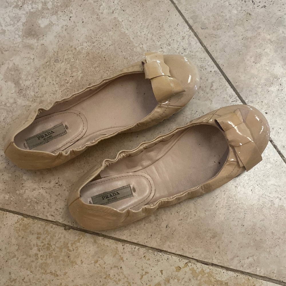 Prada flats - great neutral colour